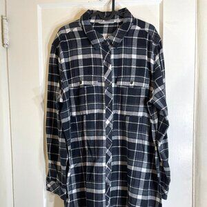 Athleta - Flannel Trail to Town Dress - size XL - EUC